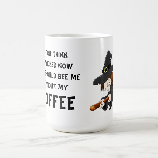 Taza De Café Taza/bruja de Halloween (Centro)