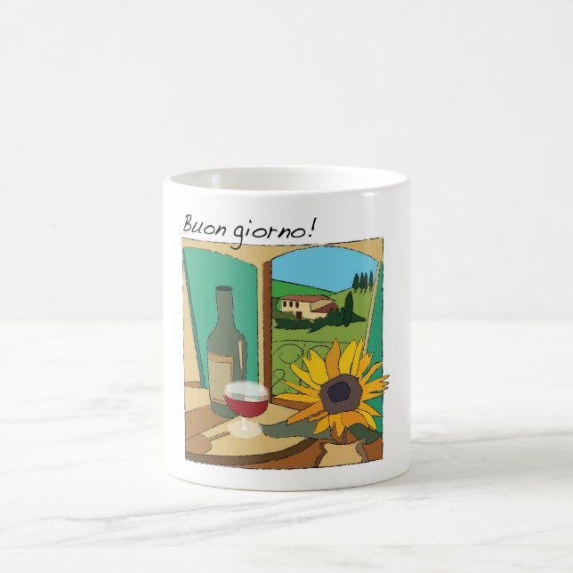 Taza De Café Taza: ¡Buon Giorno! (Centro)