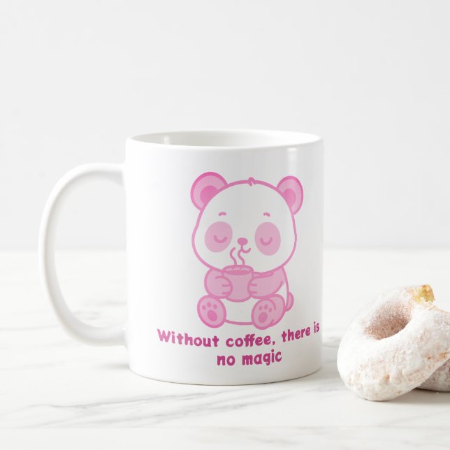 Taza De Café Taza Café Mágico (Con donut)