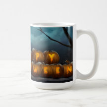 Taza/calabaza de Halloween