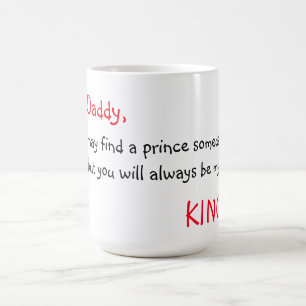 Taza De Café Taza/cita "estimado papá "