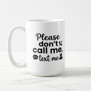 Taza De Café Taza Clásica 15 oz: Amantes del café introvertidos