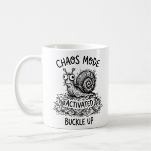 Taza De Café Taza Clásica - Caracol Lento Sarcasmo Mañana Café