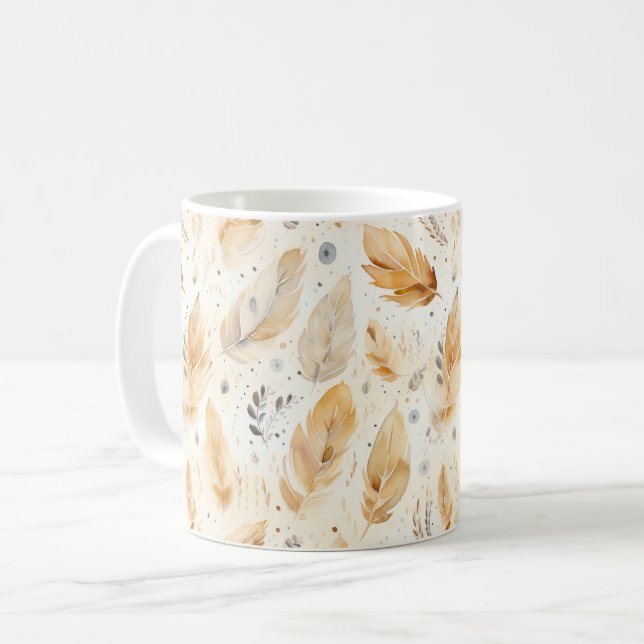 Taza de café - taza con flores  (Anverso izquierdo)