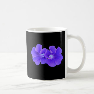 Taza De Café Taza, correhuelas flotantes púrpuras