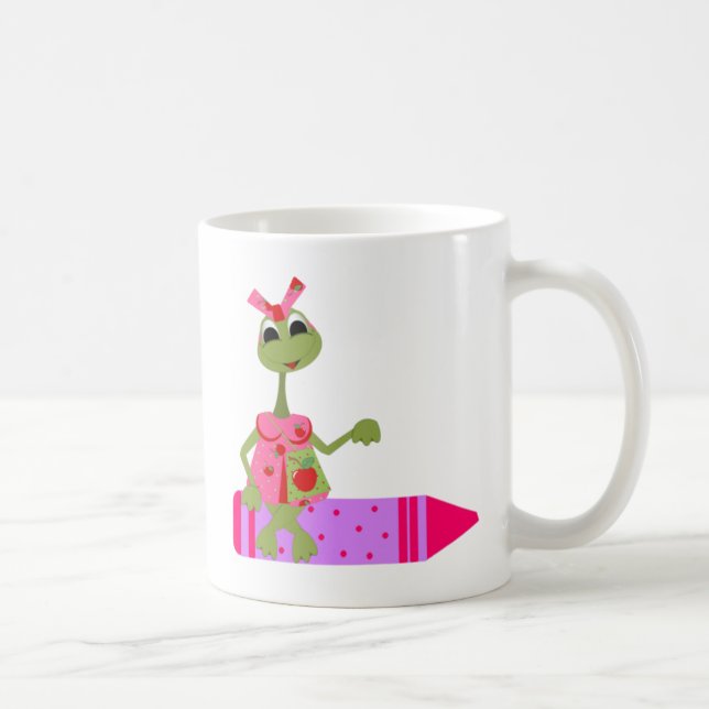Taza De Café Taza-Creyones personalizados del café del profesor (Derecha)