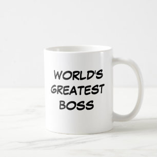 Taza De Café "Taza de Boss más grande del mundo"