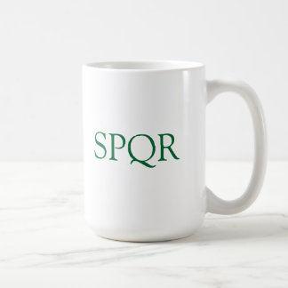 Taza De Café "Taza de café de SPQR "