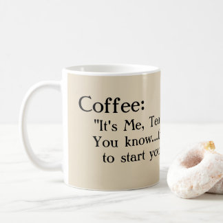 Taza De Café ¡"Taza de café divertida y dulce, para mi novio! "
