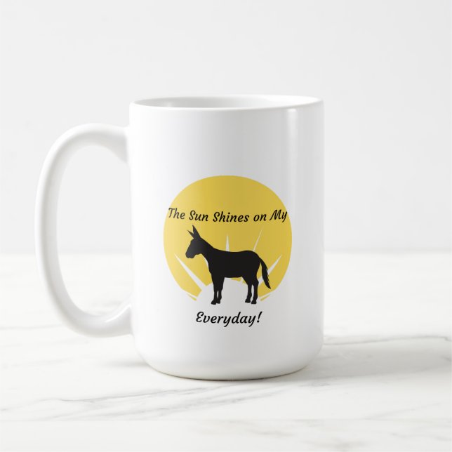 Taza De Café ¡Taza de café grande del amante del burro! (Izquierda)