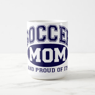 Taza De Café ¡Taza de café - mamá del fútbol y orgulloso de él!