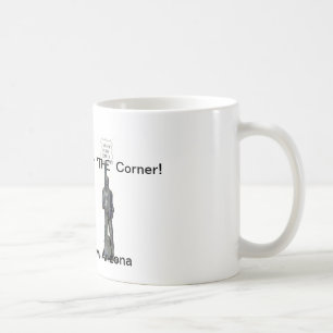 Taza De Café ¡Taza de café Standin en "" la esquina en Winslo