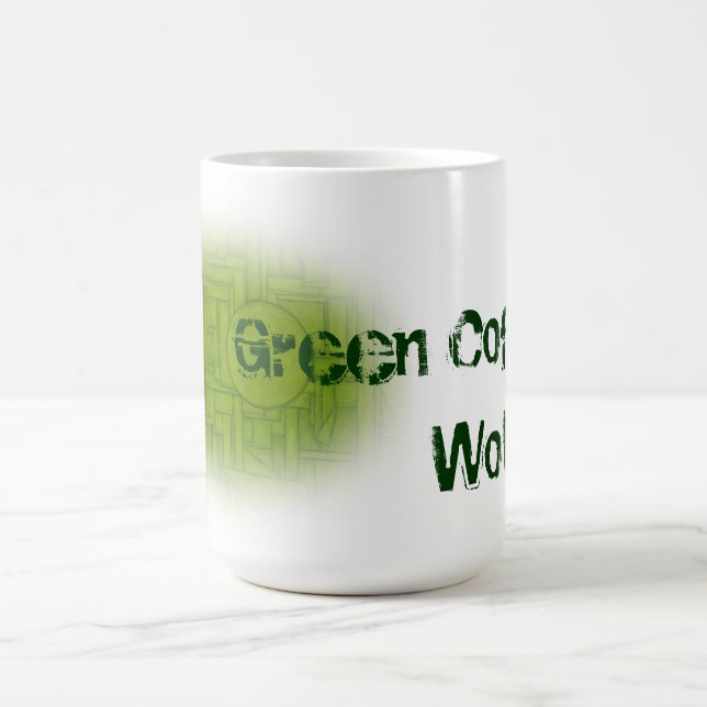 Taza De Café ¡Taza de café verde! (Centro)