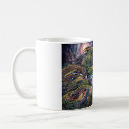 Taza De Café "Taza de cerámica de los bailarines del dragón"