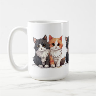 Taza De Café "Taza de gatos adorables – El sorbo perfecto para