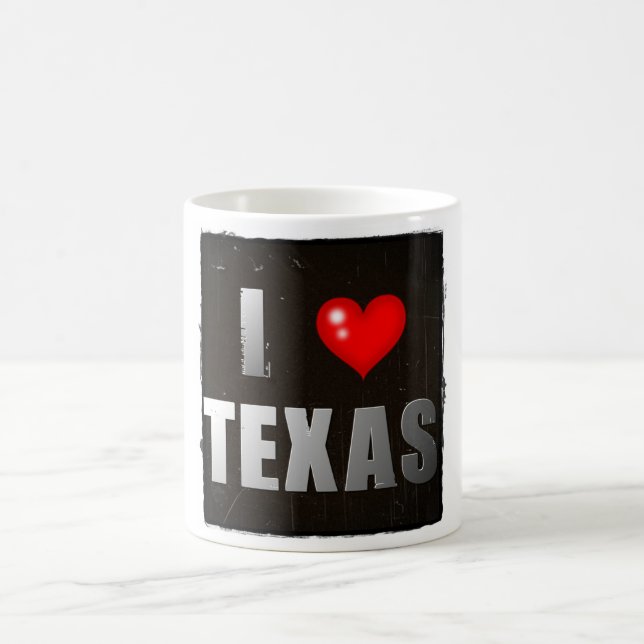 Taza De Café ¡Taza de I (corazón) Tejas! (Centro)
