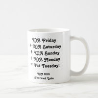 ¡Taza de KOA 2015 - "martes gordo! "