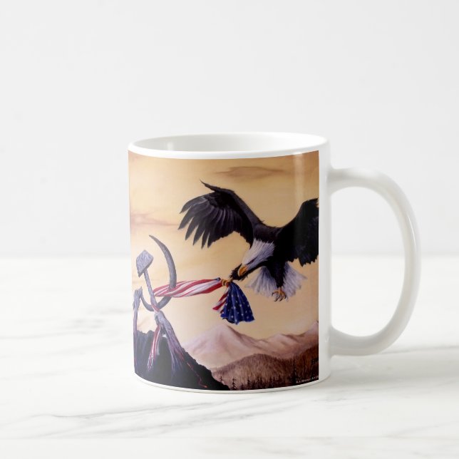 Taza De Café "Taza de la batalla de las libertades" (Derecha)
