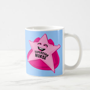 Taza De Café ¡taza de la enfermera de la superestrella!