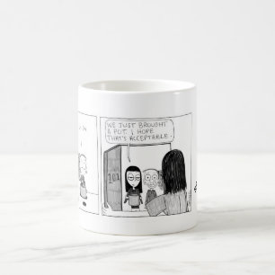 Taza De Café "Taza de la historieta de la O.N.U-Suerte del