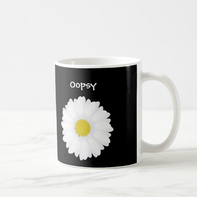 Taza De Café "Taza de la margarita de Oopsy" (Derecha)