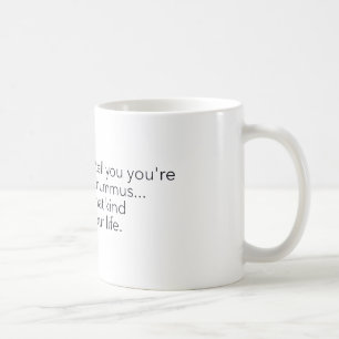 Taza De Café ¡Taza de la negatividad de Hummus!
