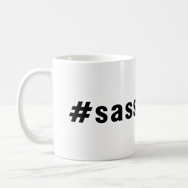 Taza De Café "Taza de la reina del Sass" (Izquierda)