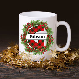 Taza De Café "Taza de navidad personalizada con letra G"