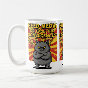 Taza De Café "Taza de Pizza Divertida – Rebanada de Felicidad p