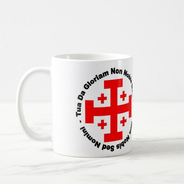 Taza De Café "Taza de Templar del caballero" (Izquierda)