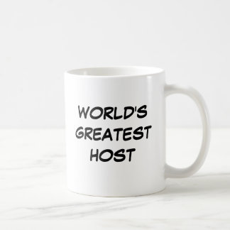 Taza De Café "Taza del anfitrión más grande del mundo"