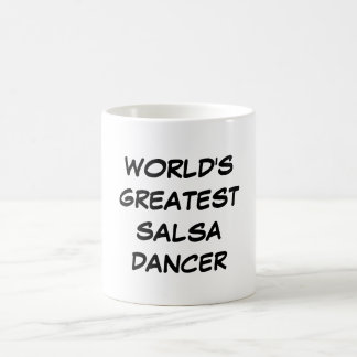 Taza De Café "Taza del bailarín más grande de la salsa del