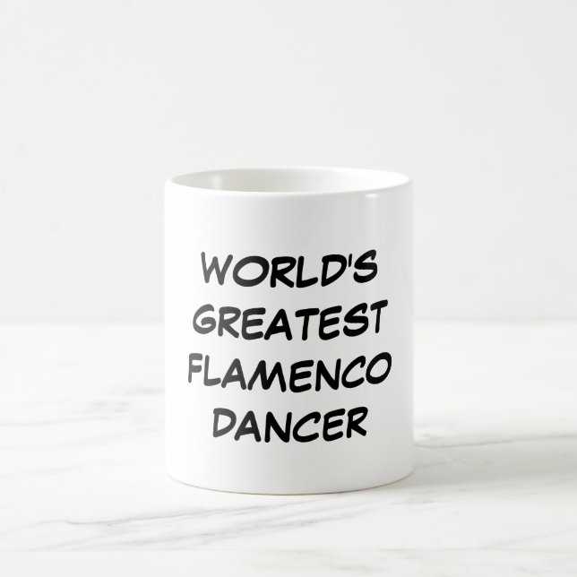 Taza De Café "Taza del bailarín más grande del flamenco del (Centro)