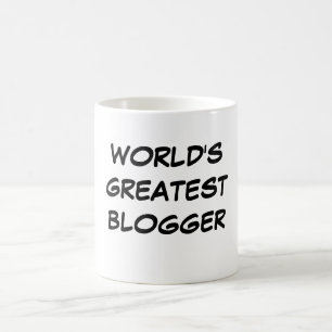 Taza De Café "Taza del Blogger más grande del mundo"
