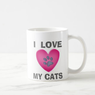 Taza De Café Taza del café del amante del gato