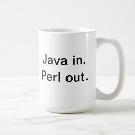 Taza De Café Taza del café del programador del Perl