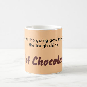 Taza De Café "Taza del chocolate caliente de la bebida"