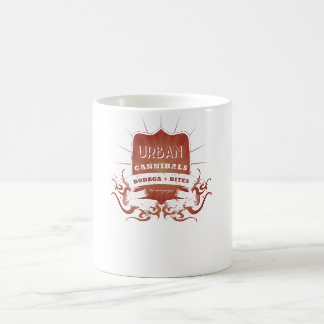Taza De Café "Taza del club del café del caníbal" (Centro)