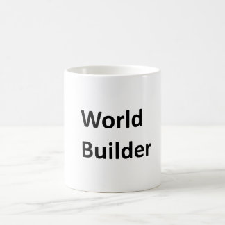 Taza De Café "Taza del constructor del mundo" para un escritor