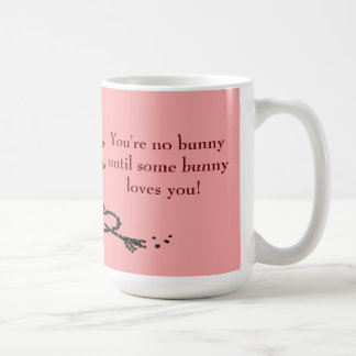 Taza De Café ¡Taza del corazón del impulso del conejito!