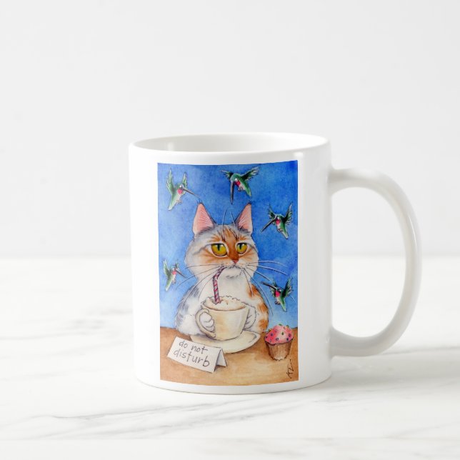 Taza De Café Taza del descanso para tomar café del gato (Derecha)