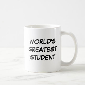 Taza De Café "Taza del estudiante más grande del mundo"