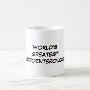 Taza De Café "Taza del gastroenterólogo más grande del mundo"