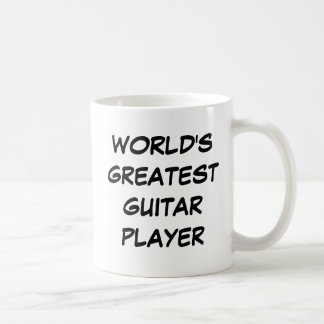 Taza De Café "Taza del guitarrista más grande del mundo"