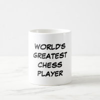 "Taza del jugador de ajedrez más grande del mundo"