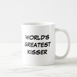 Taza De Café "Taza del Kisser más grande del mundo"