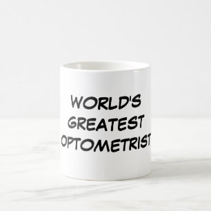 Taza De Café "Taza del optometrista más grande del mundo"