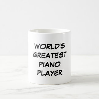 Taza De Café "Taza del pianista más grande del mundo"