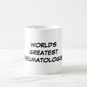 Taza De Café "Taza del reumatólogo más grande del mundo"