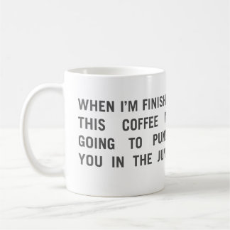 Taza De Café "Taza del sacador de los desperdicios"